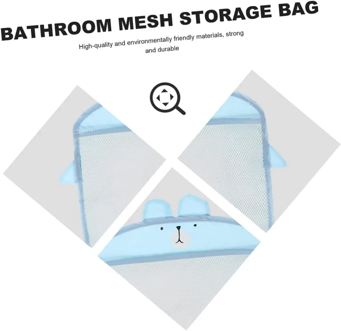 شفط كأس حقيبة التخزين حمام اللعب شفط كأس لعب حمام الطفل لعبة المنظم لعبة حقيبة التخزين جدار حقيبة تخزين قابلة للحمل أشتات Org #3