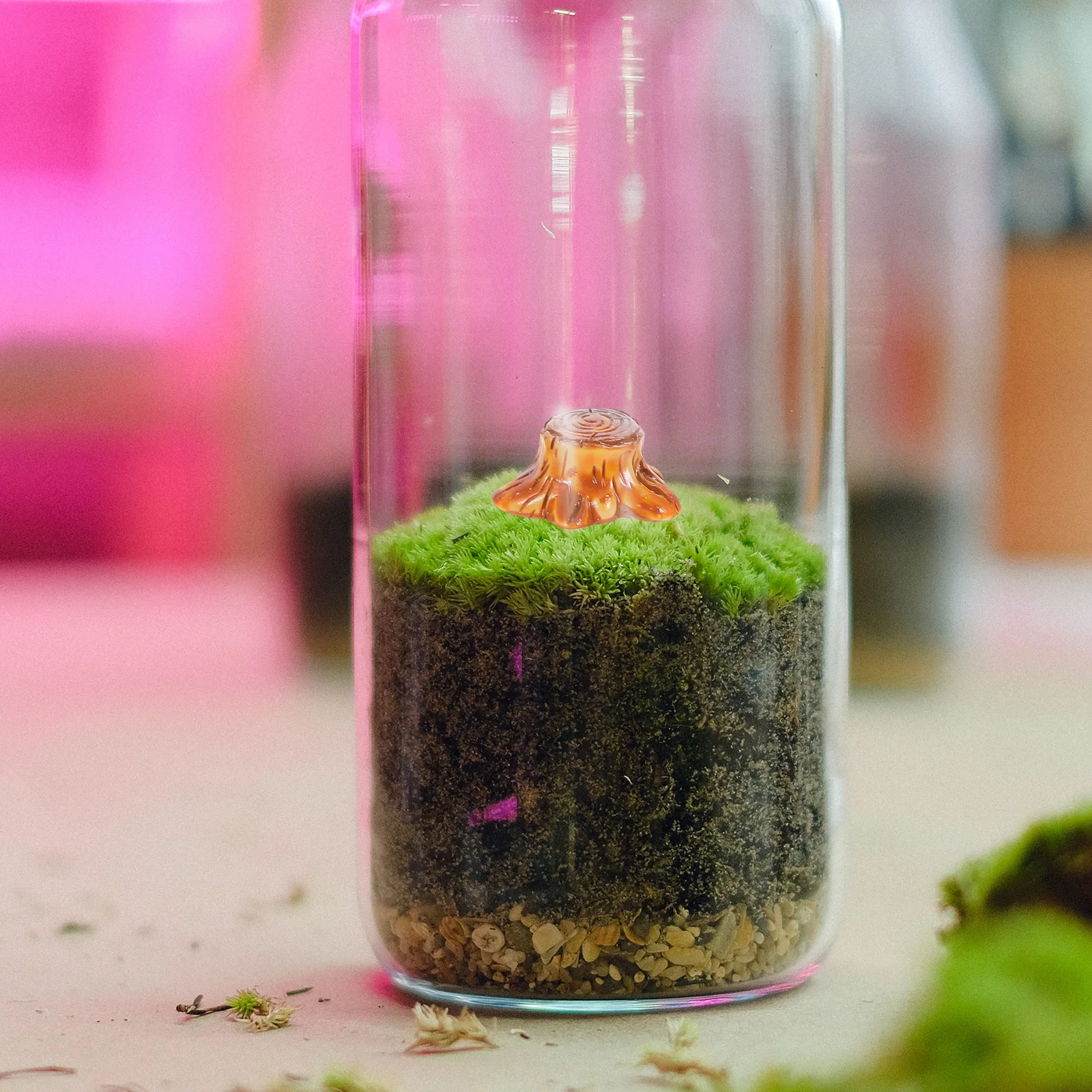 

10Pcs Mini Tree Stumps Resin Micro Landscape Accessories for Fairy Garden DIY Outdoor Garden Decoration Kit Scene Accessories