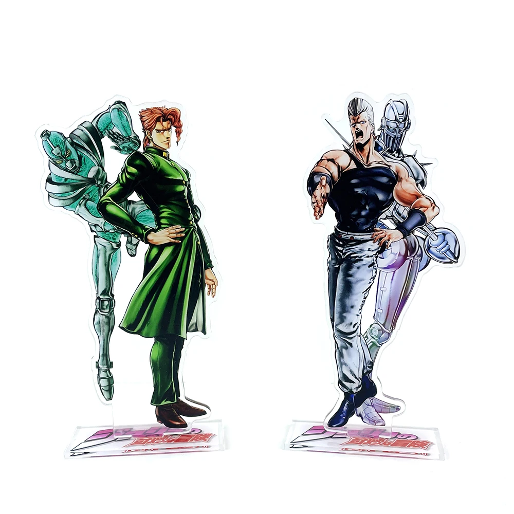 JO no Bizarre Adventure Kakyoin Noriaki Polnareff  acrylic standee figurines desk decoration cake topper