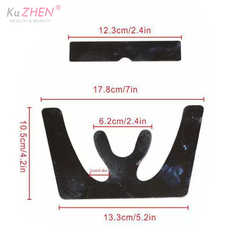 1PCS Stainless Steel Dental Jawbone Plane Plate Material Dental Occlusal Maxillary Casting Dental Instruments High Quality