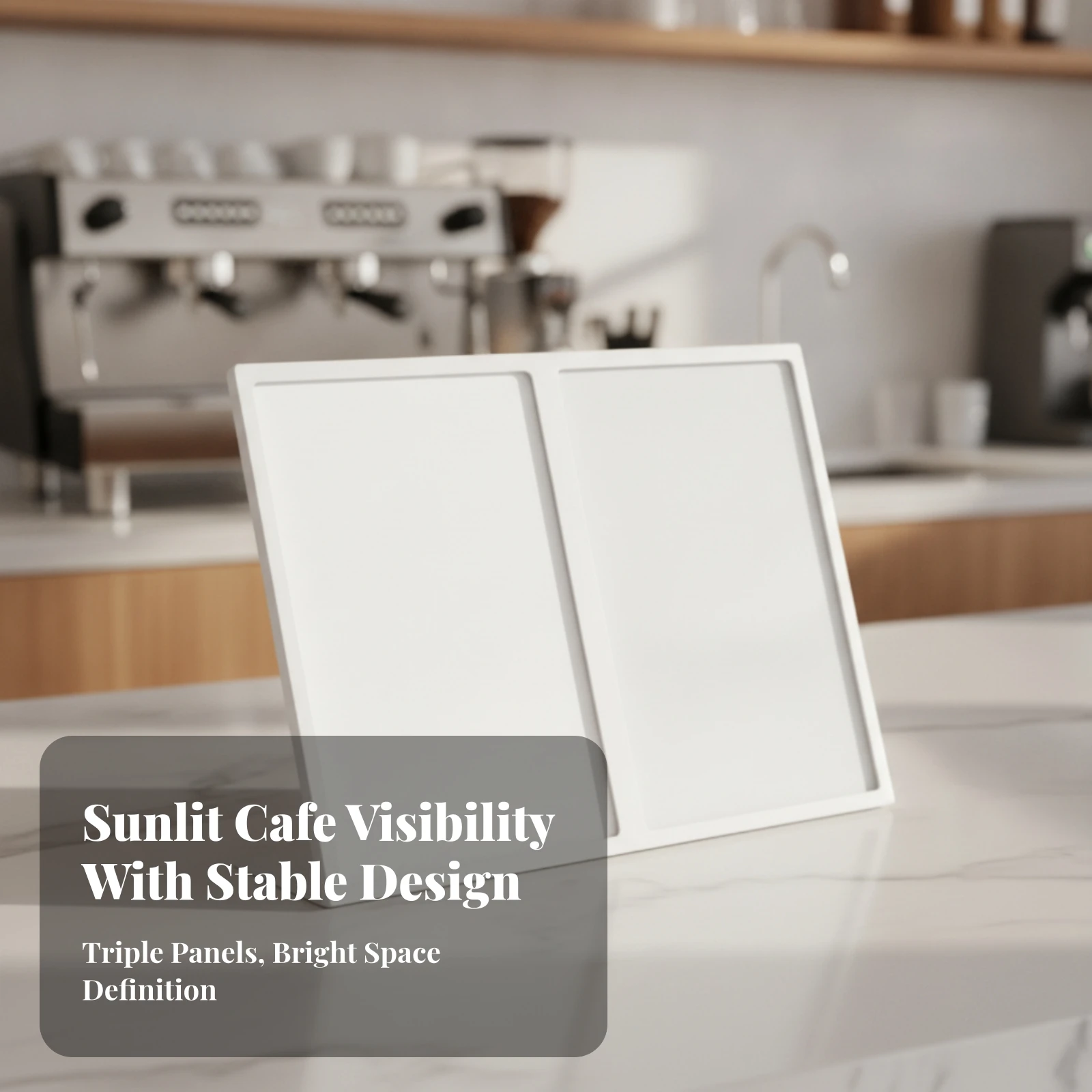 Tabletop Display Stand Metal A4 Sign Holder Tabletop Sign Holder Sturdy Angled Display Stand Display Stand Stable for Cafes
