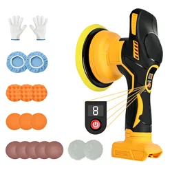 Cordless Car Buffer Polisher For Dewalt 20V Battery 8-Speeds Car Polishing For Car Detailing/Polishing/Waxing/Scratch Removing