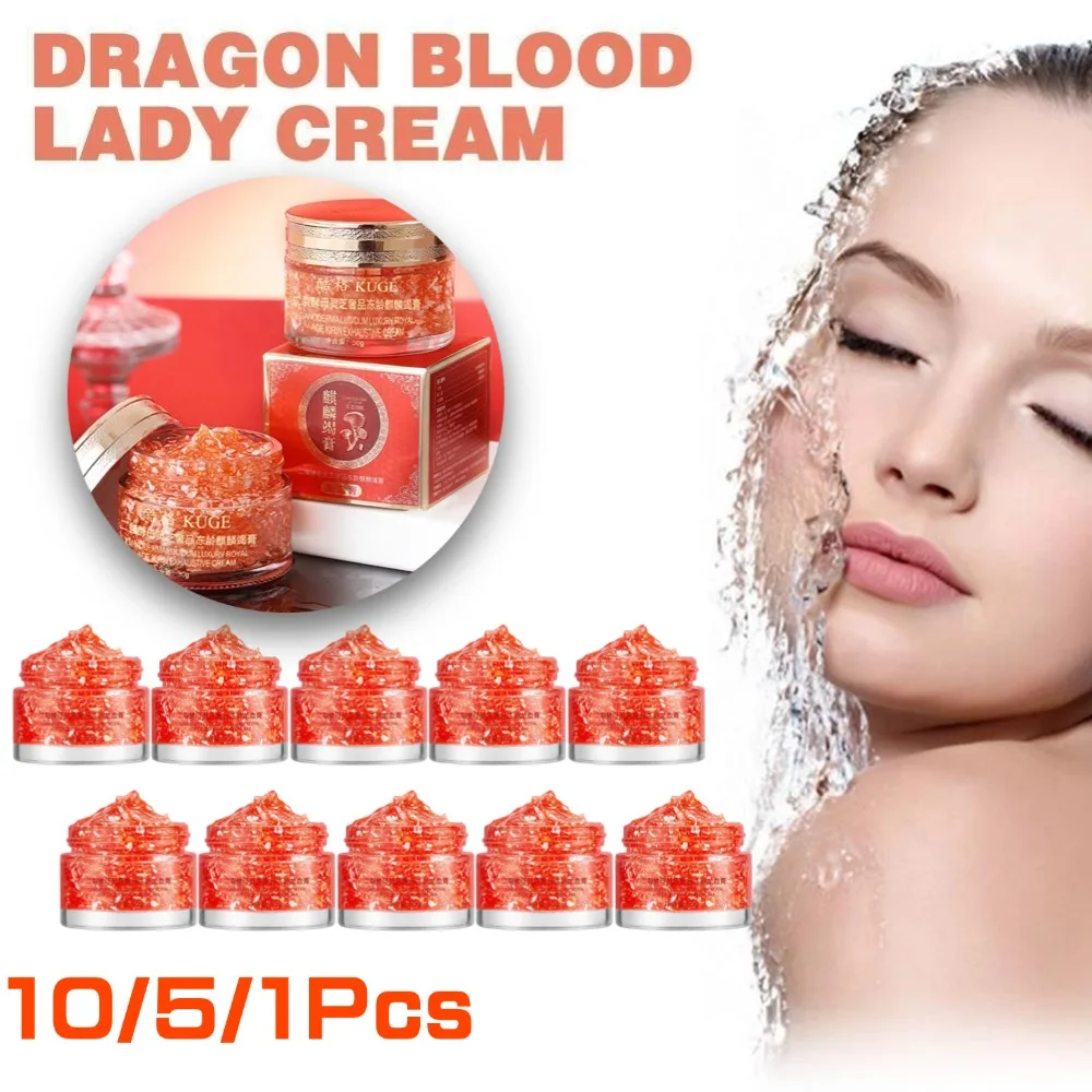 

Dragon Blood Retinol Cream Moisturizer Facial Cream Improve Dry And Rough Skin Korean Cosmetics For Face Cream Skincare 1/5/10Pc
