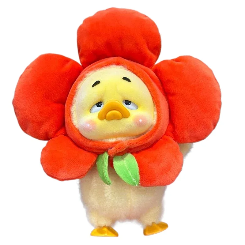 Upsetduck 2 Series Blind Box Kawaii Doll Plush Duck Toy Trendy Figurines Mysterious Surprise Girl Gift Ornament Collection