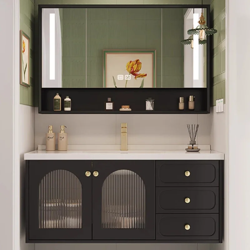 Bathroom Cabinet Storage Pvc Closet Mirror Floor White Filing Cabinets Closed Toilet Multipurpose