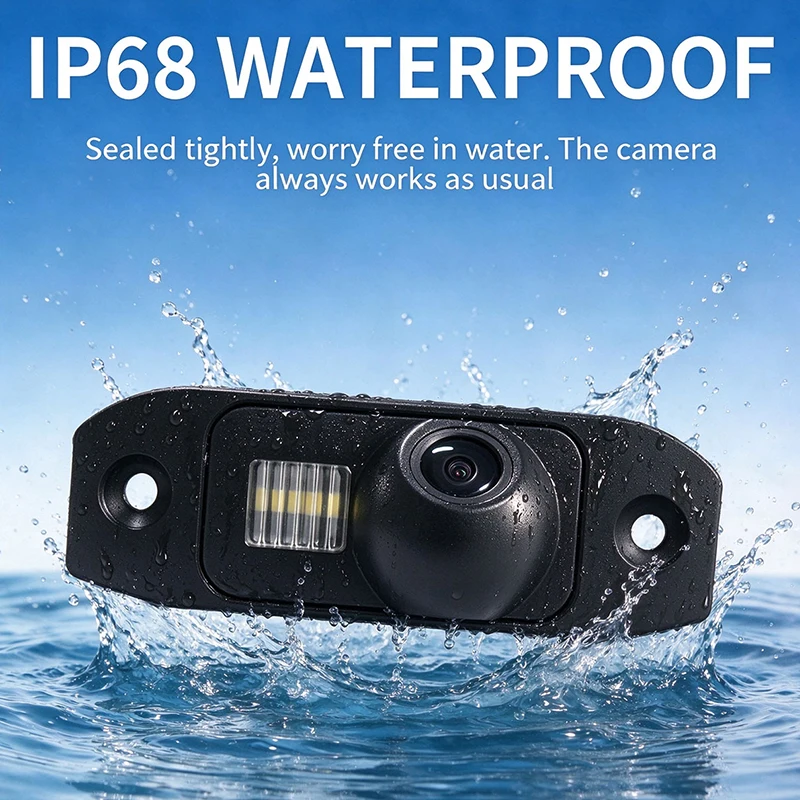 Car Rear View Reverse Camera Fisheye Lens Wide Angle Waterproof For Volvo S40 S60 S60L S80L XC90 XC60 V60 Vehicle Backup Camera