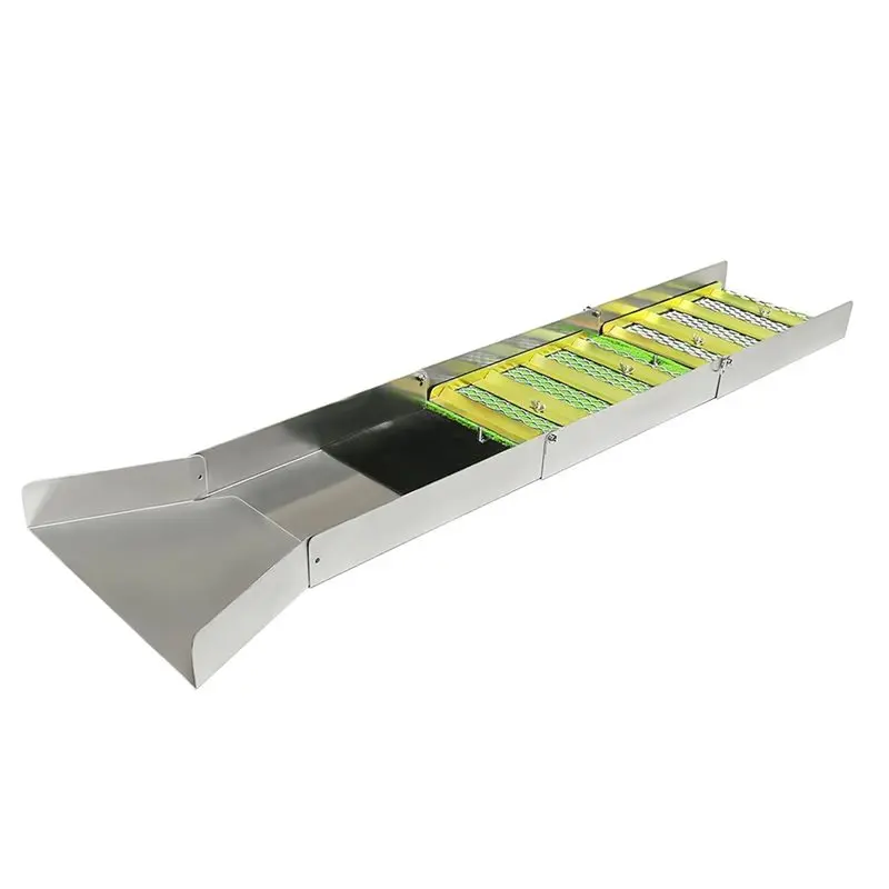 

B08B-Gold For Panning& Prospecting Chute-Portable Folding Aluminum Alloy Gold Mining Sluice Box For Panning