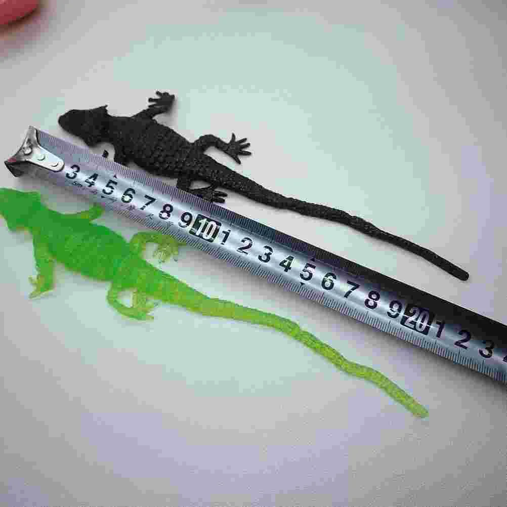 12 Pcs Sticky Lizard Toy Toys Stretchy B Elastic Stress for Kids Soft Rubber Child