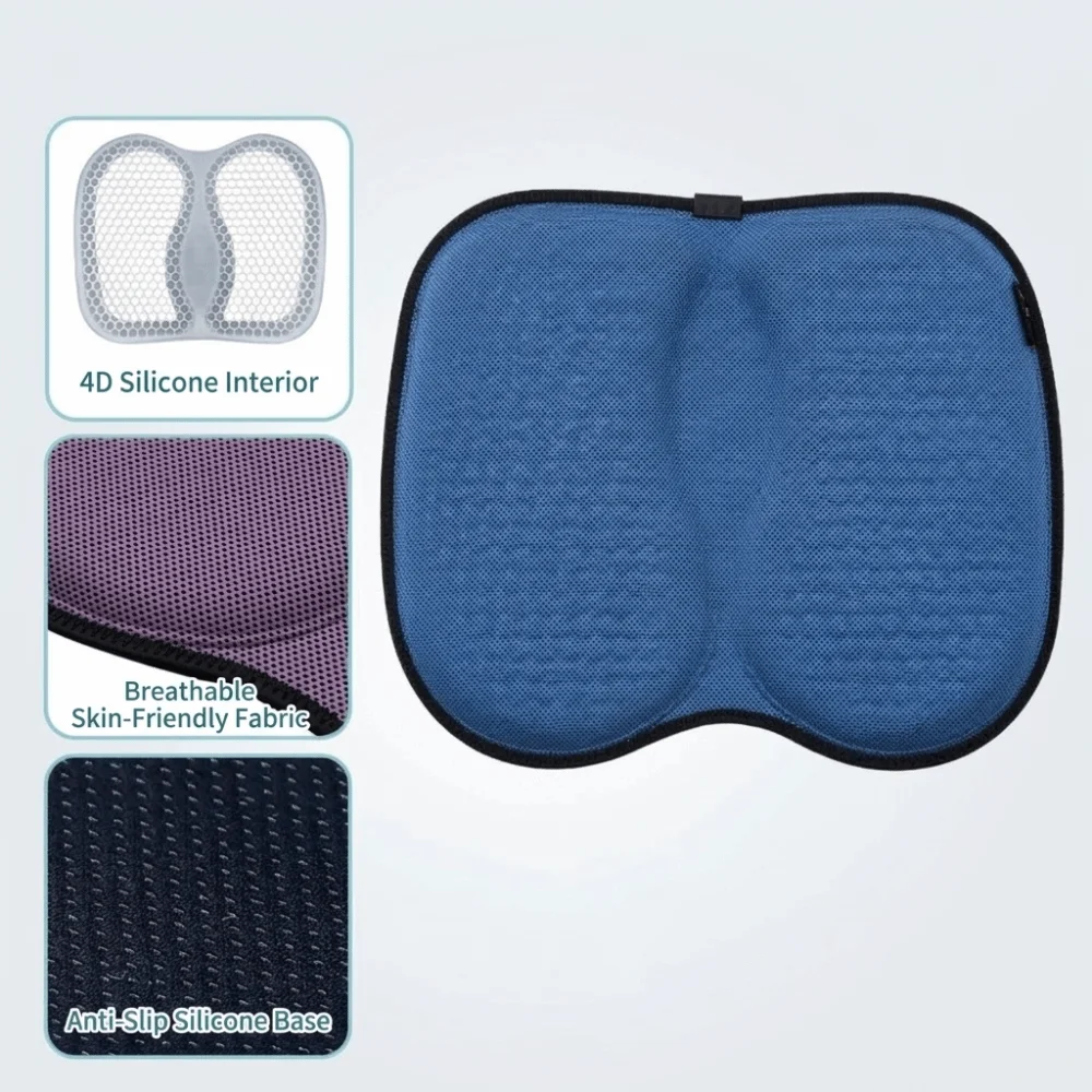 Four Seasons Cooling Gel Cushion Honeycomb Ergonomic Car Cooling Seat Pad Portable Breathable Seat Cushion Travel