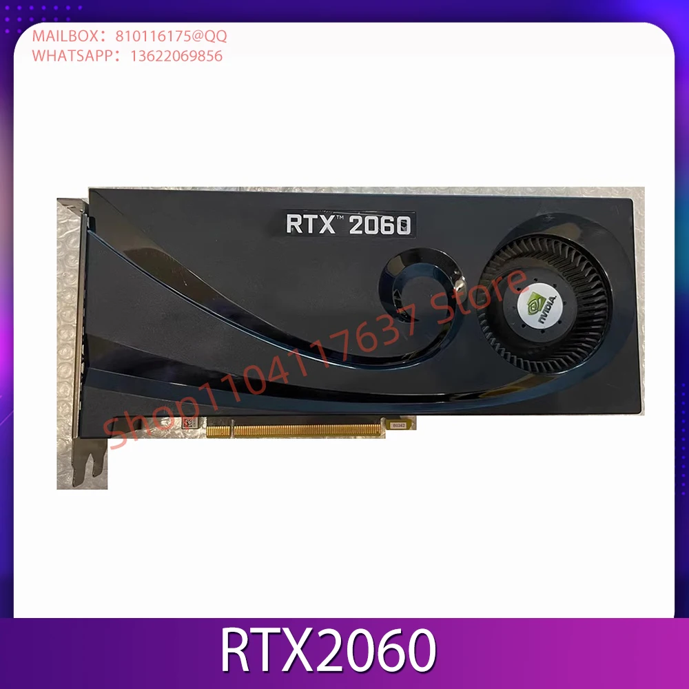 

Высокопроизводительная основная видеокарта RTX2060 6 ГБ GDDR6