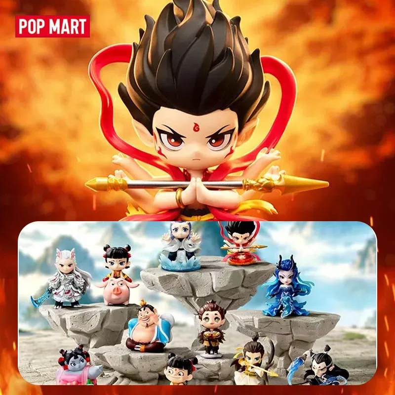 POPMART NEZHA 2 CLASSIC CHARACTERS Series Genuine Blind Box Toys Mystery Box Doll Guess Bag Cute Anime Action Figure Gifts