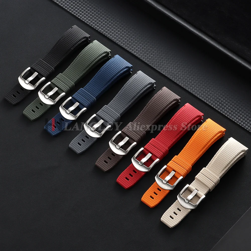 Fluoro Rubber Strap for Omega  - Luxury Watch Engraving review and price