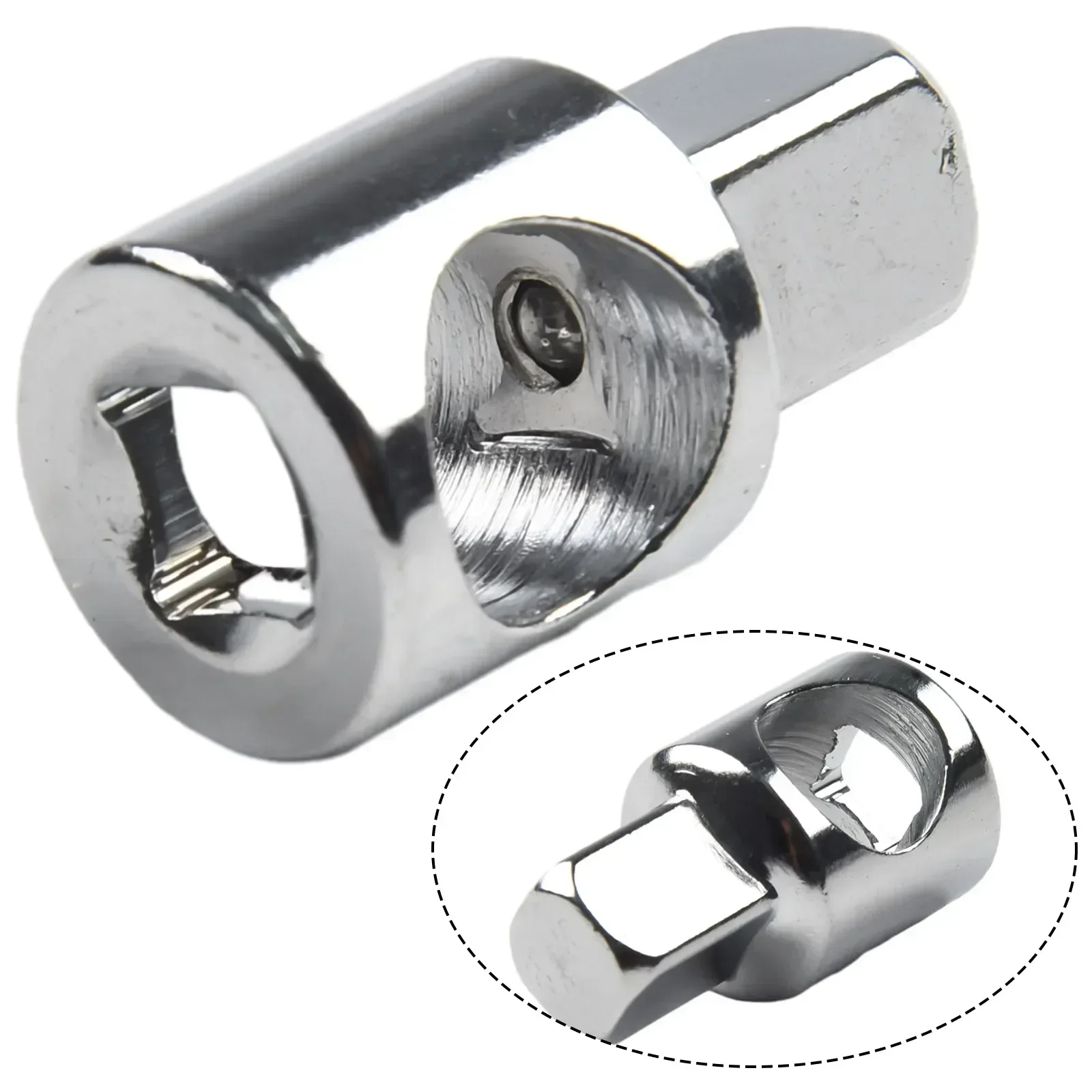 

Rod Socket Adapter Pipes Ratchet Sleeve Sliding Rod Adapter For Repairing Cars Socket Wrench 16mm 3/8 To 1/2Inch