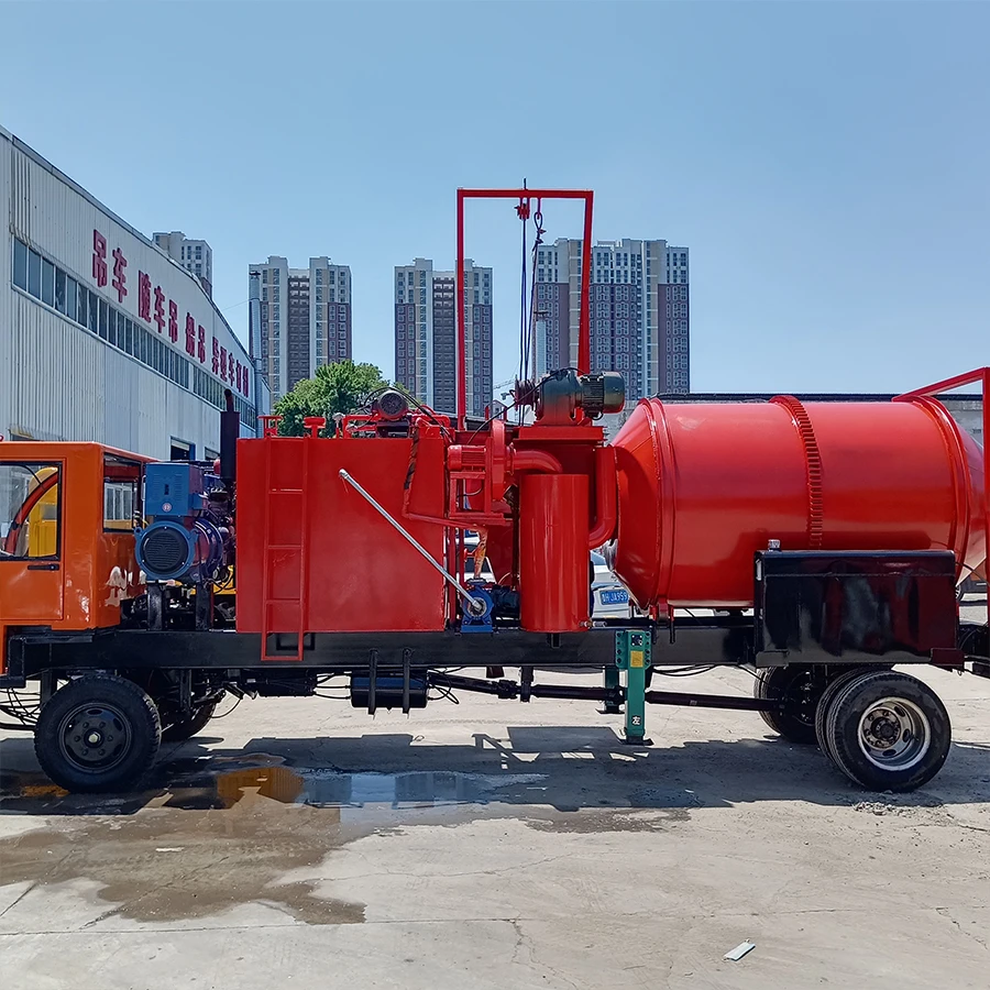 Mobile Cement Mixer with Pump - Concrete Mixer Small recension och pris