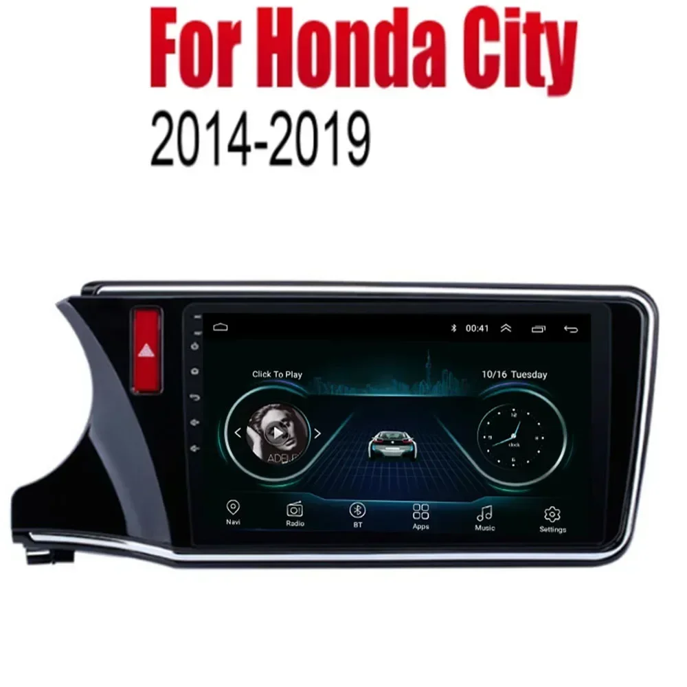

5G+WIFI 9inch 2 din Android 13 Car Radio Multimedia Player For HONDA CITY 2 2014+ Autoradio Carplay dvd GPS