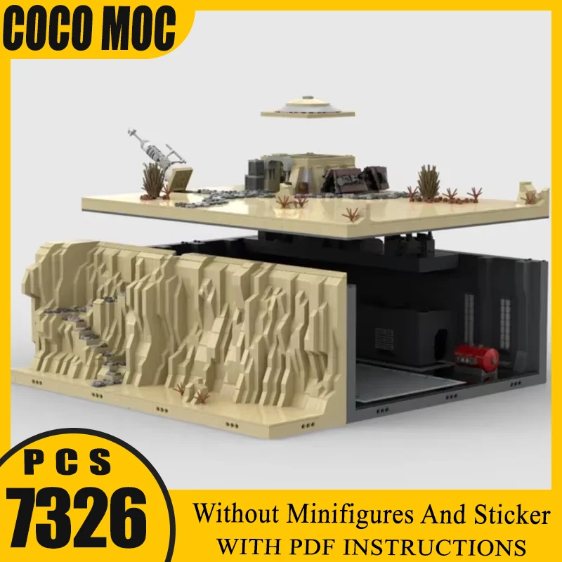 

Moc Building Bricks Military Secret Base Technology Modular Blocks Star Movies Model Gifts Christmas Toys DIY Sets Assembly