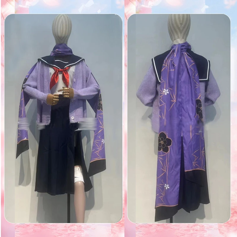 

New! Ono Tsukuyo Cosplay Costume Blue Archive Kimono Seminar Ninjutsu Research sailor uniform Customize A