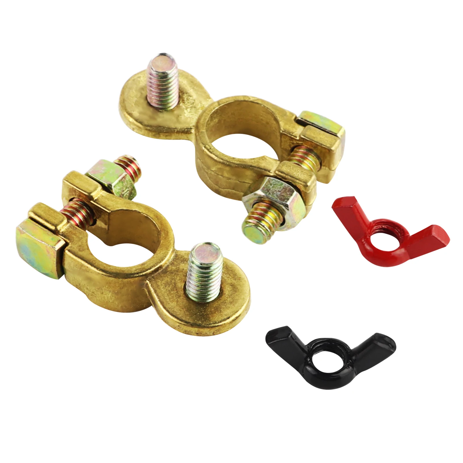 بطارية السيارة محطة المشابك مو - مراجعة Battery Terminal Clamps Quick Release Brass وسعره