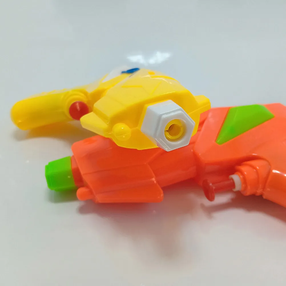 

Набор из 10 мини-пистолетов Mecha Vivid Color для стрельбы на дальние дистанции, аксессуар для детских летних игр на открытом воздухе и вечеринок у бассейна