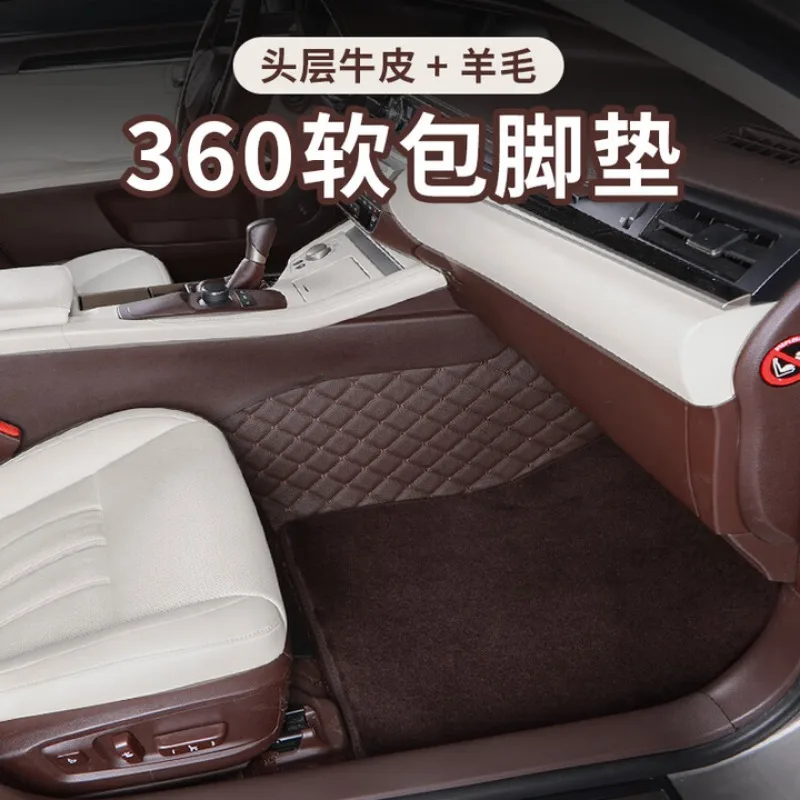 Vollständig geschlossene Automatten aus Leder