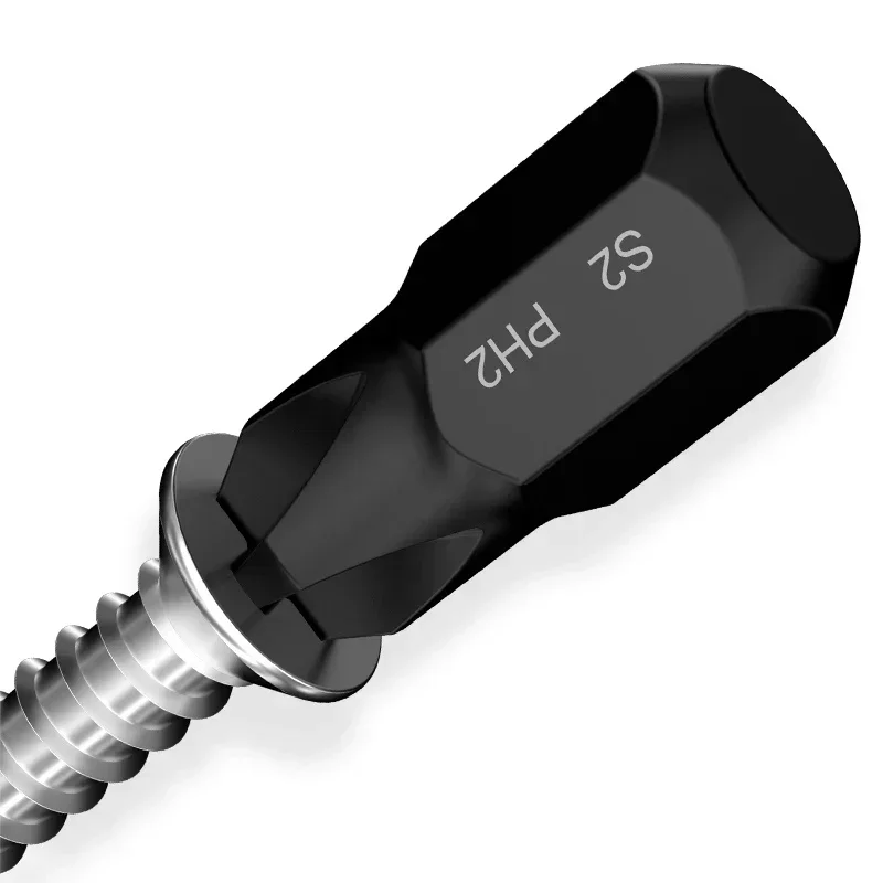 Imagem -05 - Super Curto Hex Shank Chave de Fenda Bits Chave de Fenda Elétrica com Magnético Longo Phillips Torx Ranhurado 18 mm 24 Pcs por Lote
