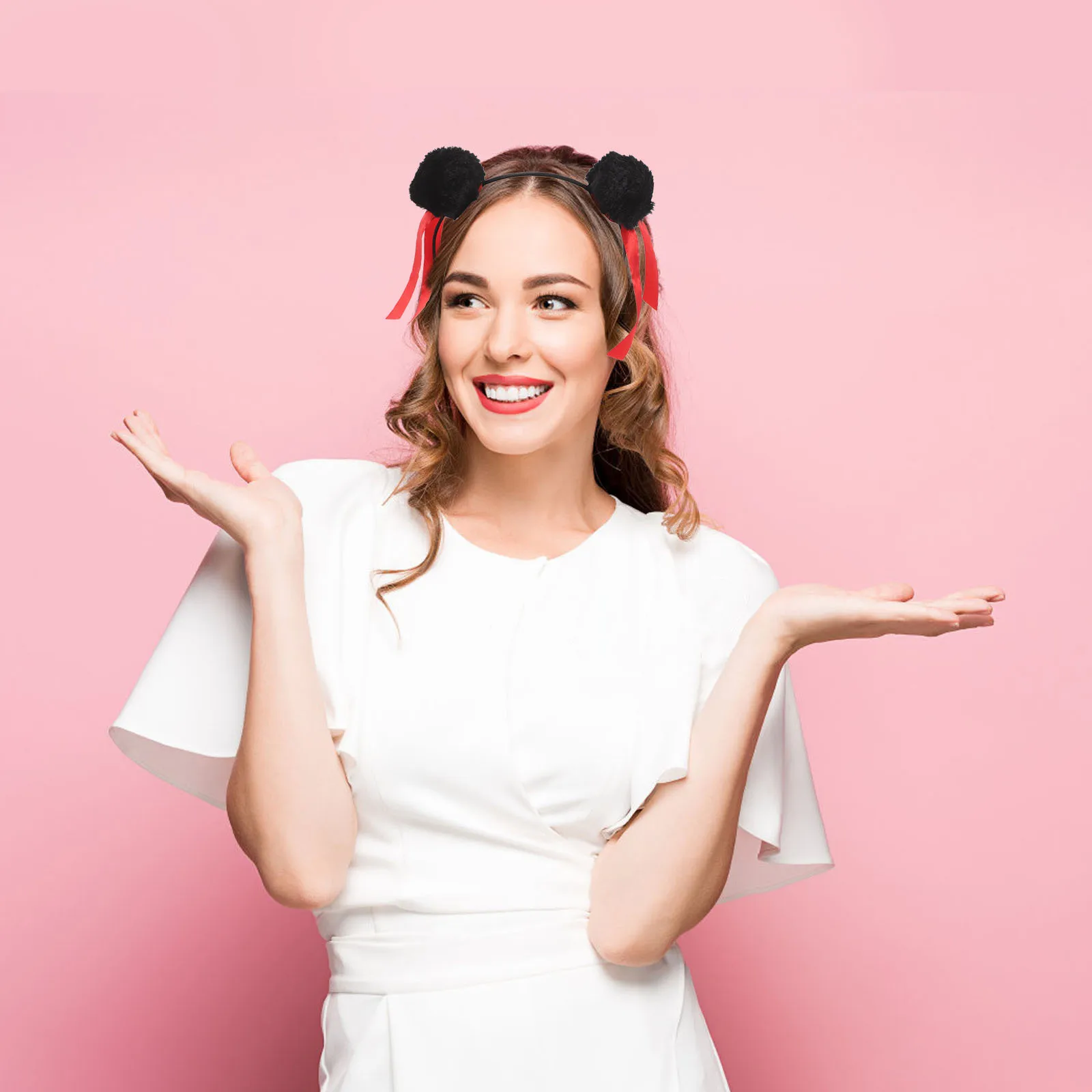 

Головной убор, необычный обруч для волос в виде булочки для косплея, вечерние, праздничный маскарадный костюм, аксессуар