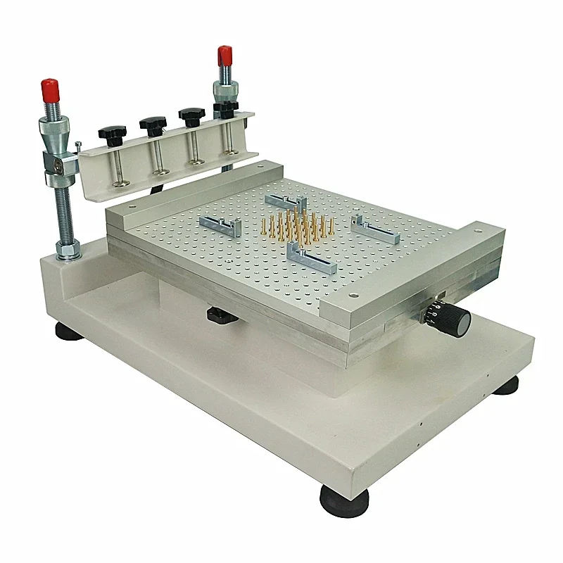 LYBGA Solder Paste Printer Silkscreen Printing Machine High Precision SMT Screen Printer Single Double-sided Circuit Board Paste