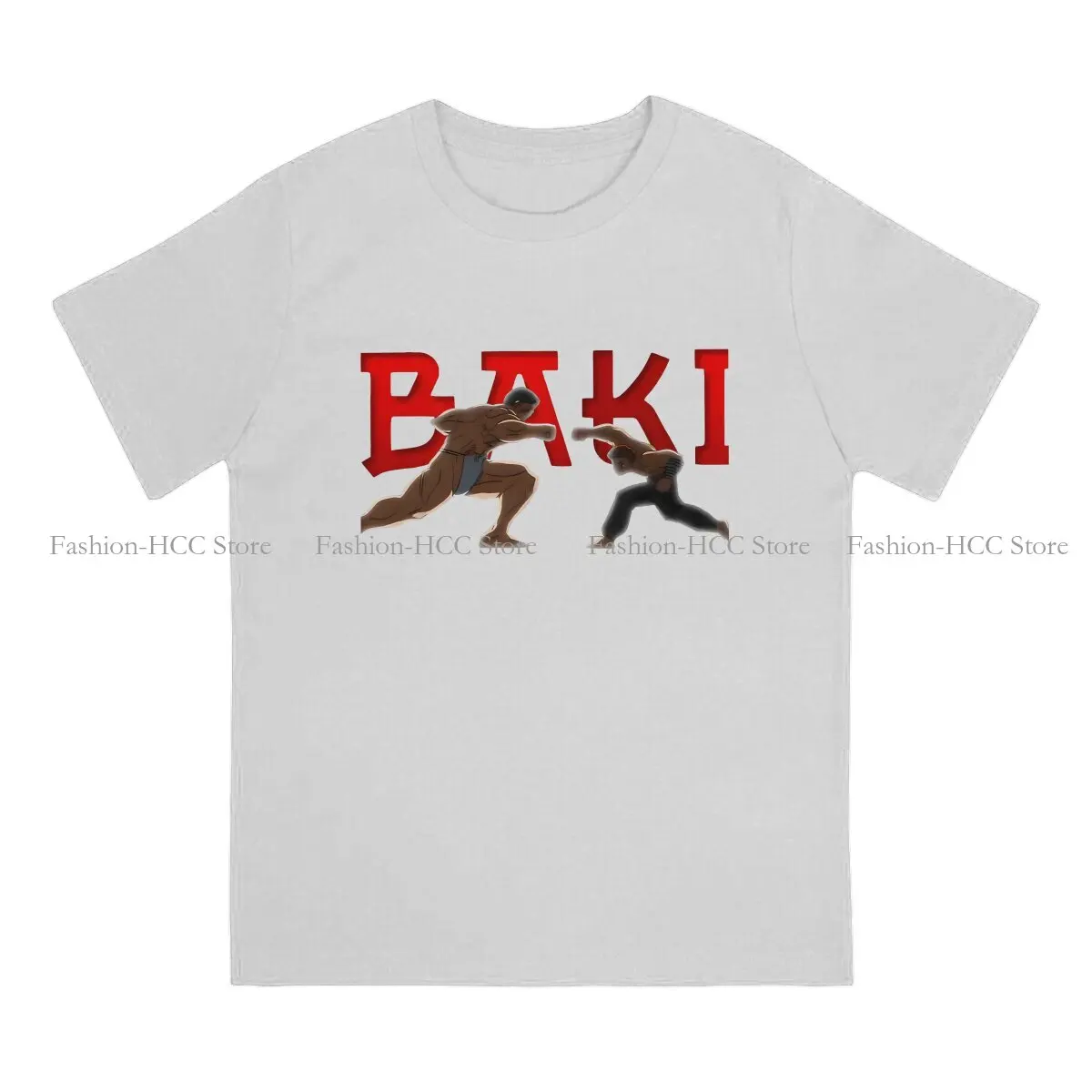 Baki the Grappler Anime Polyester TShirts PK Distinctive Homme T Shirt Hipster Tops