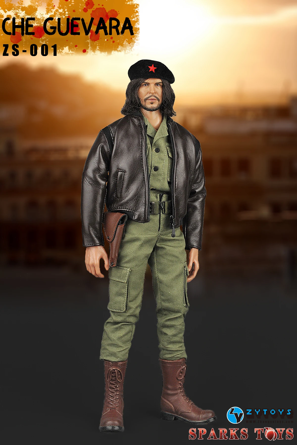 1/6 Scale Che Guevara Set Argentine Cuban Revolution Hero Double Head Male Sculpts Soldier Model Army Collection Action Figure