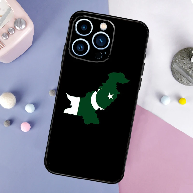 Pakistan Flag Case For iPhone 16 15 14 Pro 11 12 13 Pro Max XS X XR Plus 12 13 Mini Soft Cover