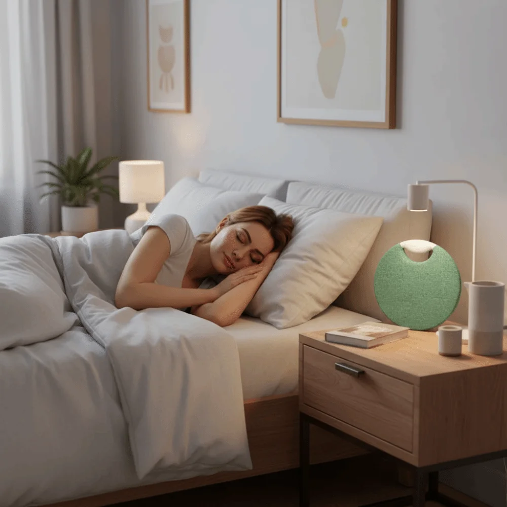 Ultra-Thin Under Pillow Bluetooth Speaker For Better Sleep HiFi Stereo Sound Sound Machine Mini Timed Shutdown