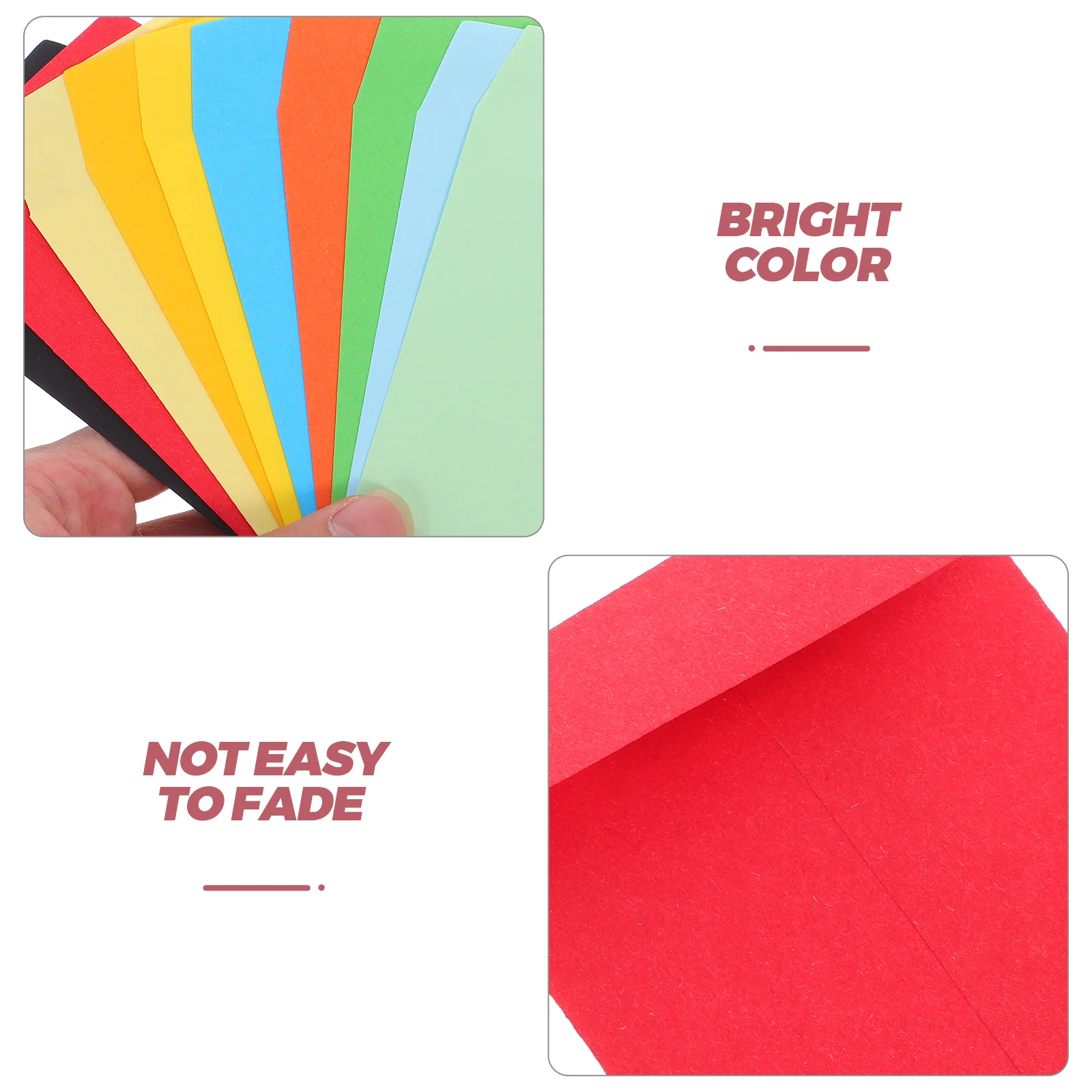 

50Pcs Colored Solid Color Small Envelopes Blank Cards Packing Cash Storage Storage Budgeting Envelopes
