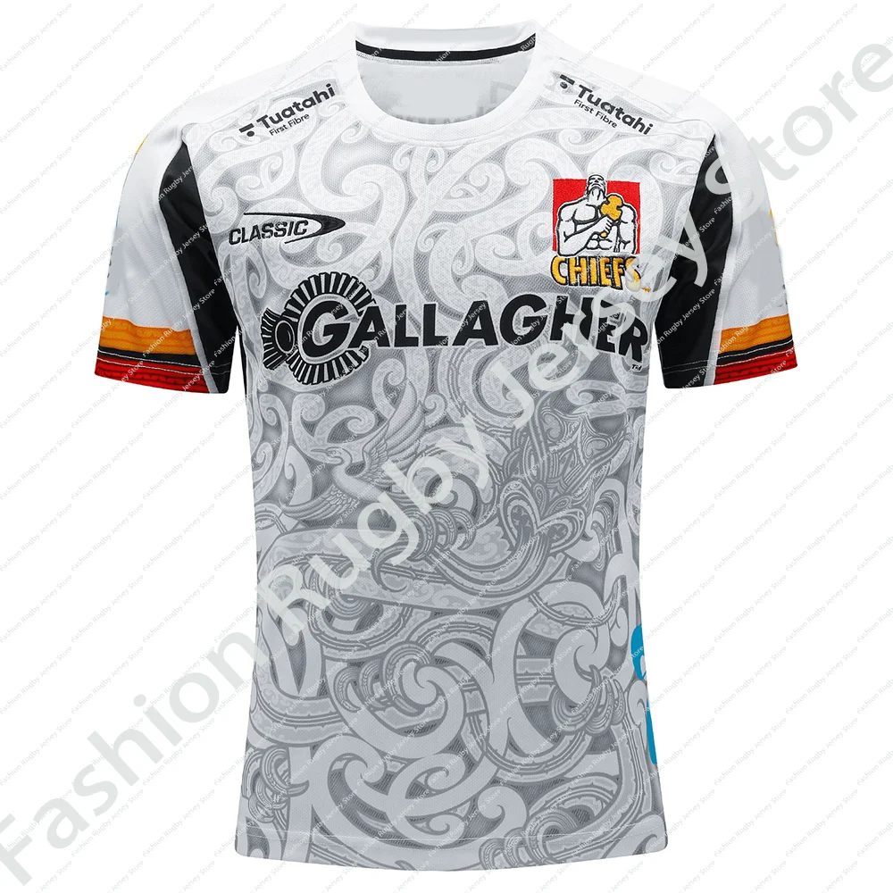 Gallagher Chiefs Rugby Jersey Clothes Men Kids Children T Shirt Team Sportswear Tee Teenager Away 24 Top Canterbury 2024/25 Hot