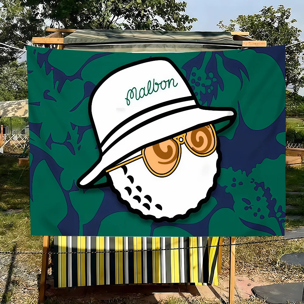 Fashion Luxury M-malbon G-golf-ES flag Custom Camping Garden Decor Party Backdrops Wall Art Family Gifts