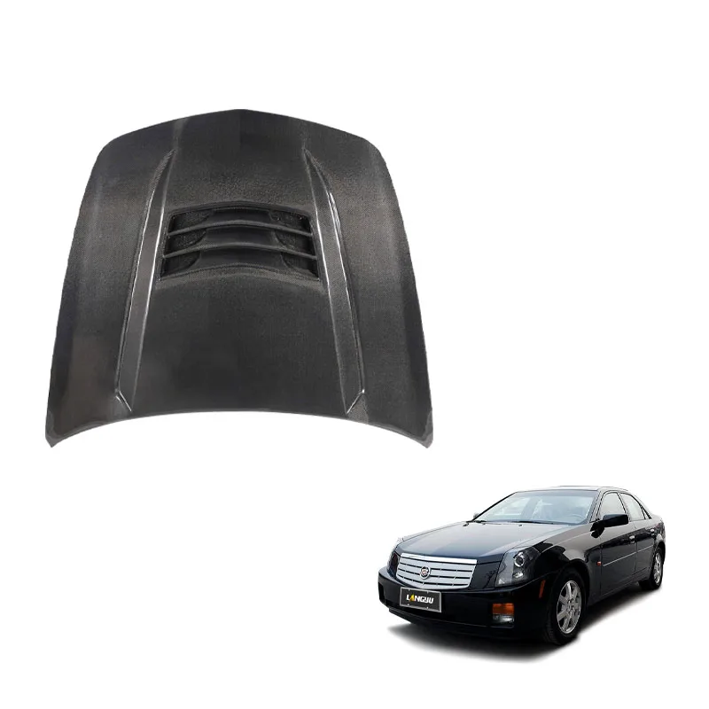 

2013-2019 Детали кузова автомобиля CTS V Капот двигателя из углеродного волокна для переднего капота CTS