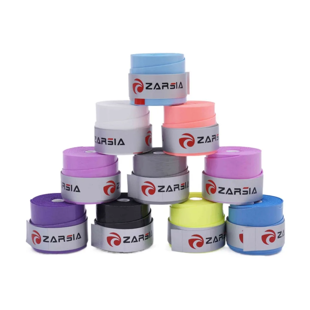 

Shock Absorption Tennis Anti-Slip Sweatband Sweat Absorption 0.6mm Badminton Overgrips Band Anti-Slip Elasticity