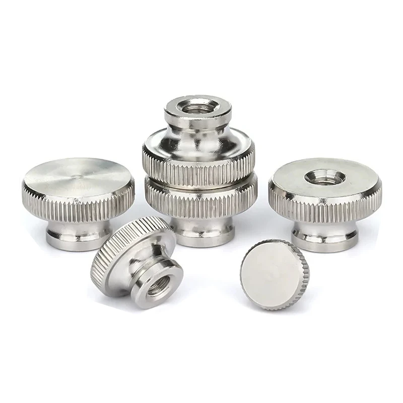 5 Stück M2/M2.5/M3/M4/M5/M6 Edelstahl GB806 High-Step Rändelmutter Blindlochmuttern Werbe-Dekorationsnägel – Detail 3