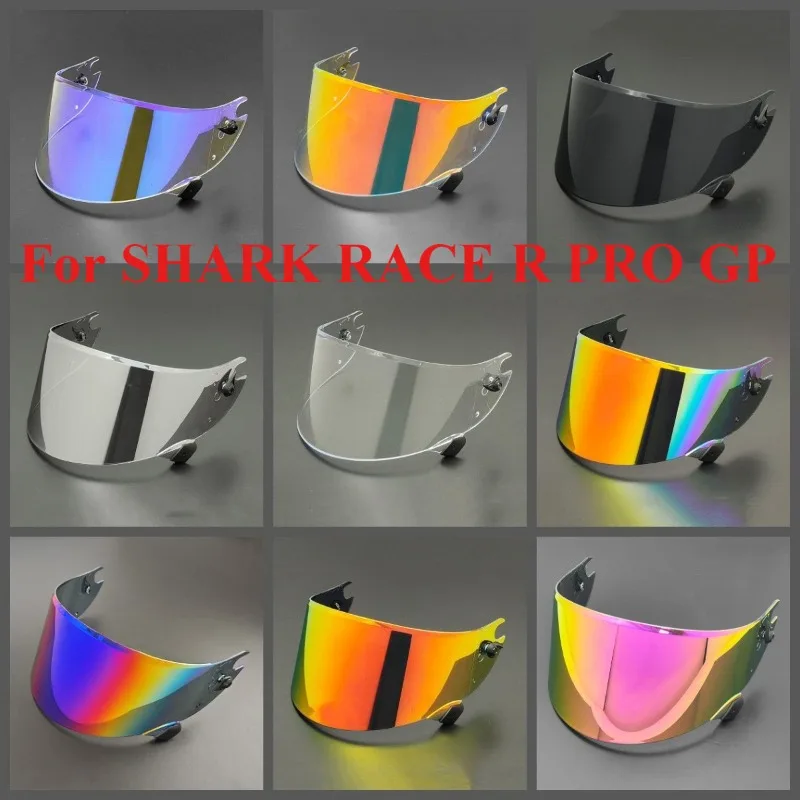 Visor For SHARK RACE R PRO GP Helmet Lens Anti Fog High Impact Protection UV Cut Durable High Strength