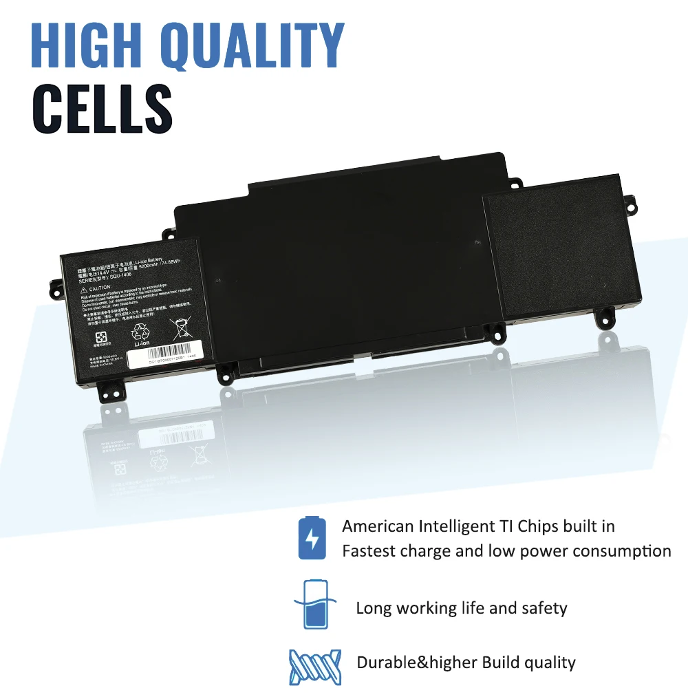 ETESBAY SQU-1406 بطارية الكمبيوتر المحمول ل ThundeRobot 911 911-S1 S2/A/B/C/D/E/G S3 S5A S5T S6 T1 T2 T5 M1/2/3/4/5/6 F1 911GT-Y1/y2/Y3 #5