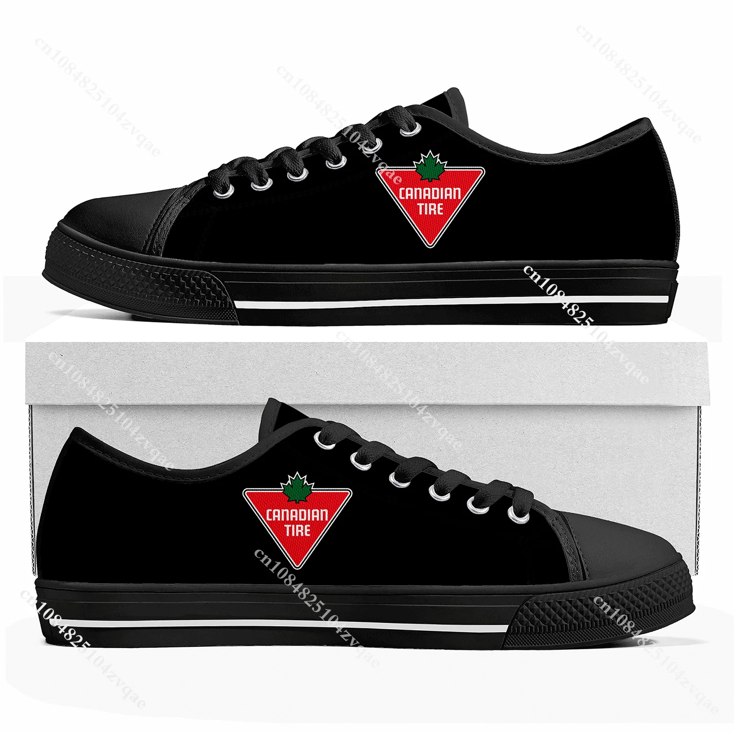 Canadian Tire Logo Low Top High Quality Sneakers Mens Womens Teenager Tailor-made Shoe Canvas Sneaker Casual Couple Shoes