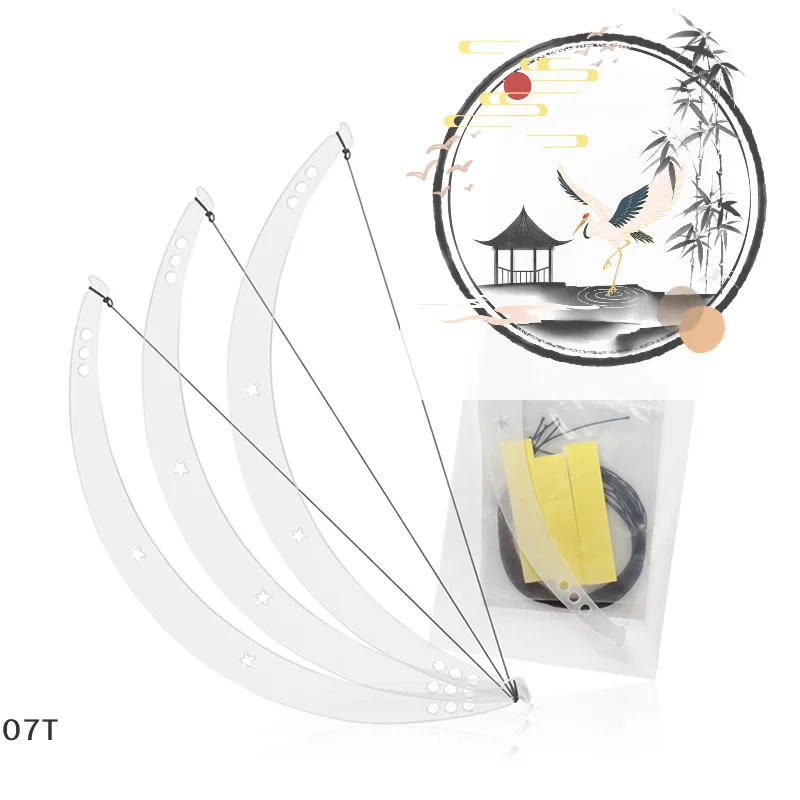 Microblading Permannet Makeup Bow and Arrow Line Ruler For String Pre Inked tattoo PMU Mapping Measuring Brow convenient storage