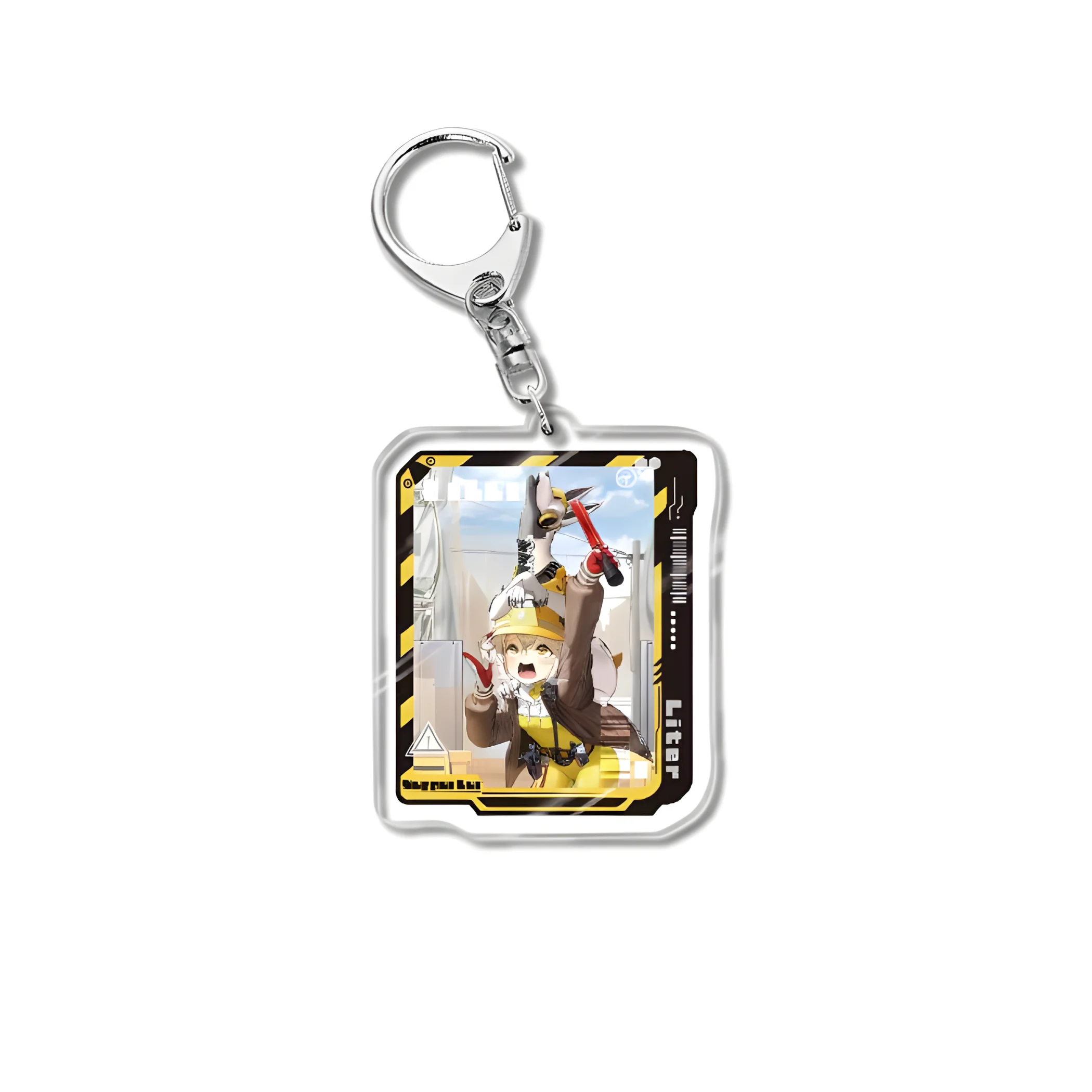 Anime Goddess Of Victory NIKKE 6cm Alice Snow White Acrylic Keyring  Fashion friend Cheistmas gifts