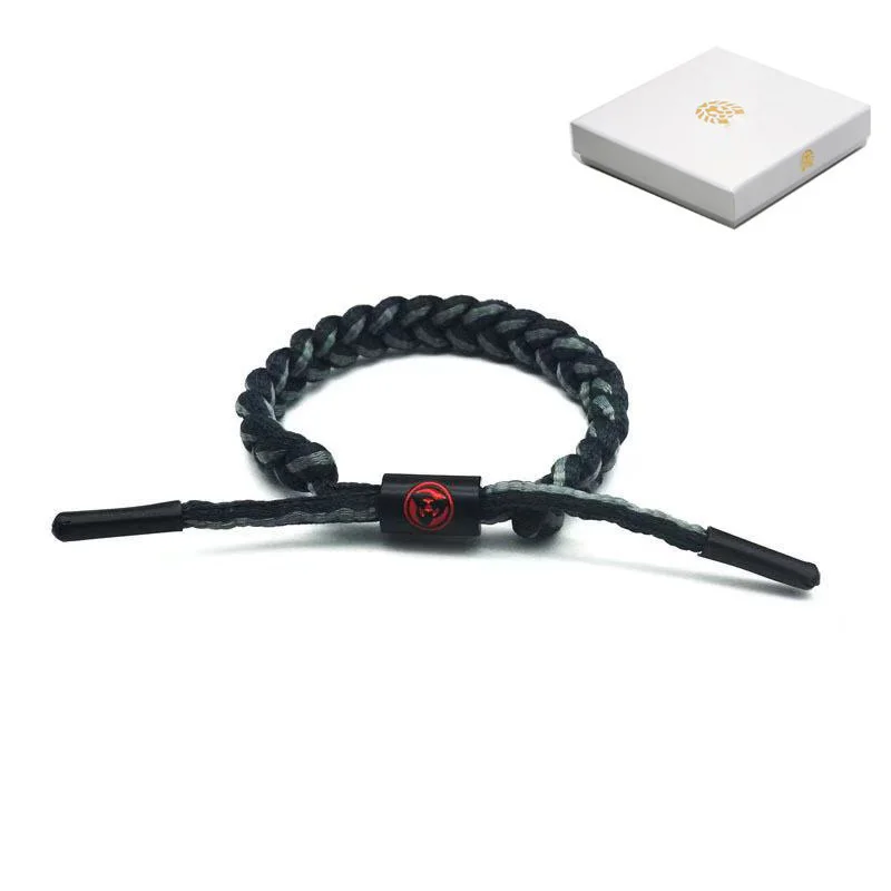 Fire Shadow Lion bracelet Couple student bracelet shoelace braided bracelet Kakashi Uchiba Kuzuke Sasuke