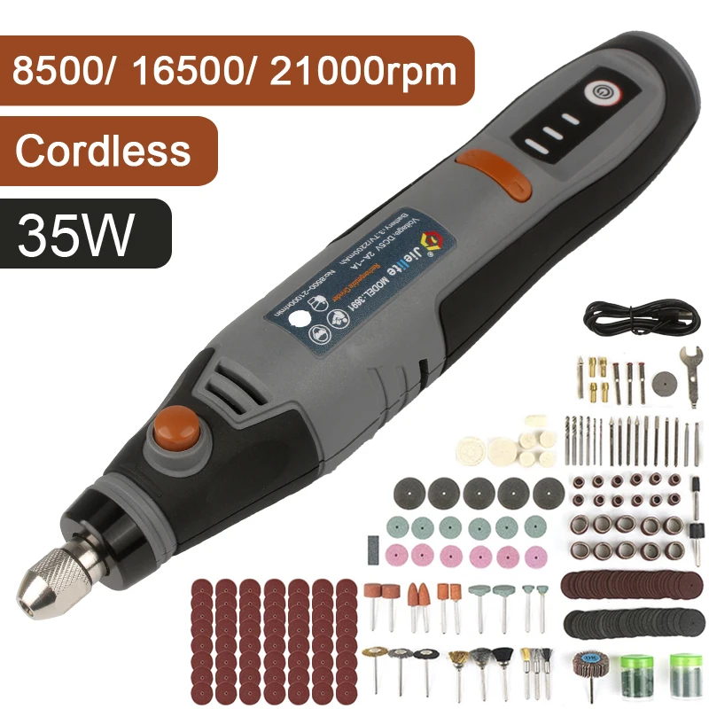 

35W USB Cordless Drill Mini Wireless Engraving Drilling Polishing Pen Electric Drill For Jewelry Metal Dremel Rotary Tool