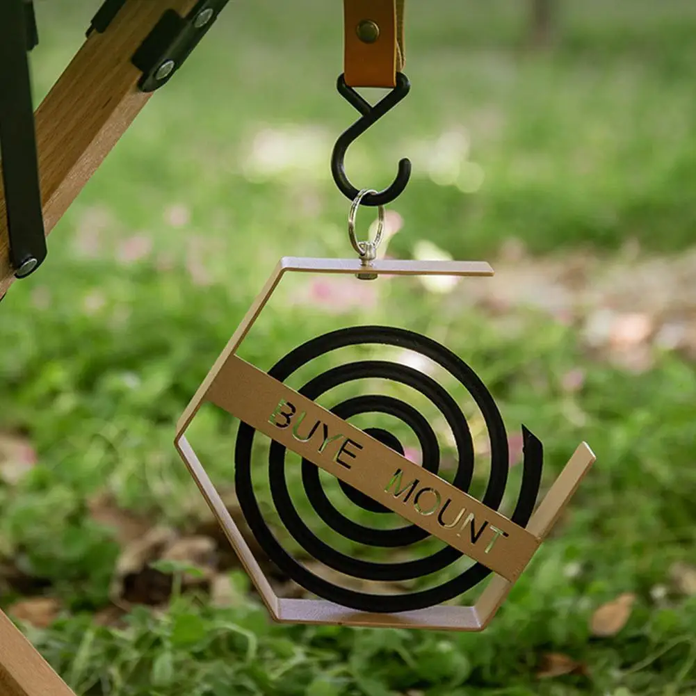 في الهواء الطلق البعوض لفائف صينية أدوات التخييم السياحية التنزه رف لفائف التخييم البعوض البعوض لفائف لوازم حامل هان W9a1 #5