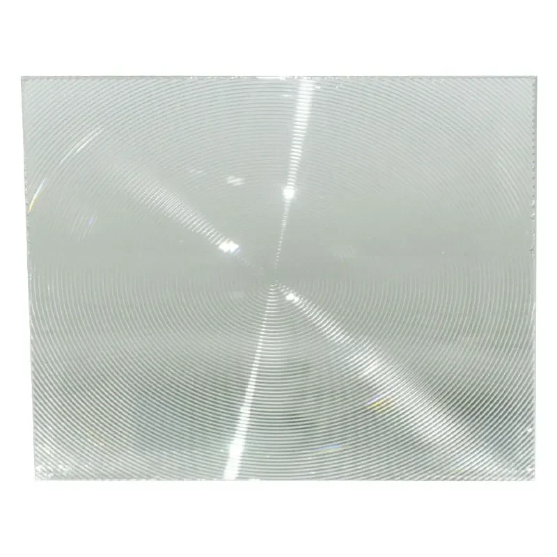 183x110mm Square Fresnel Lens High-efficiency Concentric Spotting Lens Precision Optical Instruments Spotlight Ignition Tests