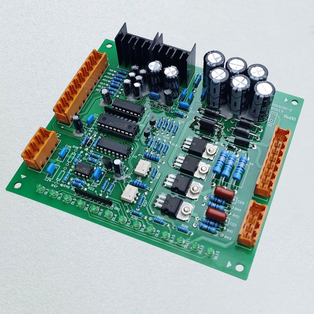 

Original Control Circuit Board For PCB Atom SP588 Leather Travel Hear Cutting Press Machine Shoemaking Machines Spare Parts