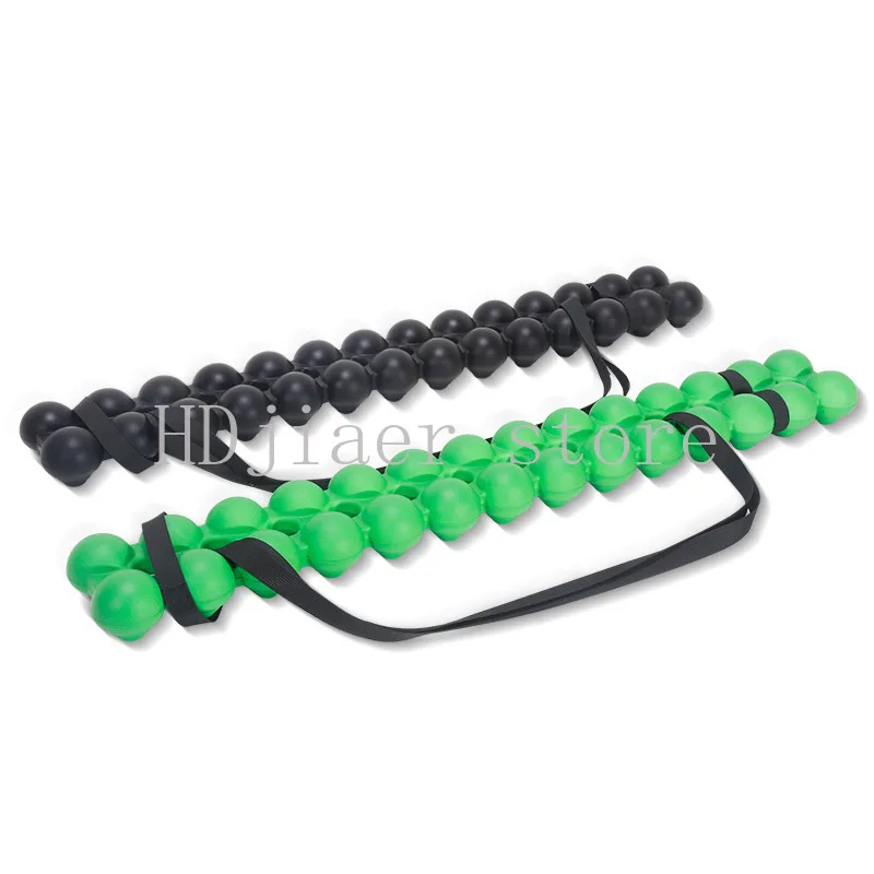 

Yoga spine muscle relaxation spine massage stick waist and back spinefitter spine ball