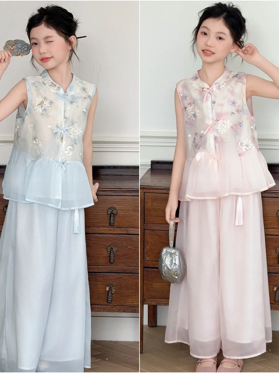 boraqin-children's-outfit-new-chinese-style-embroidery-wide-leg-pants-vest-set-summer-season-lightweight-breathable-cool-sens
