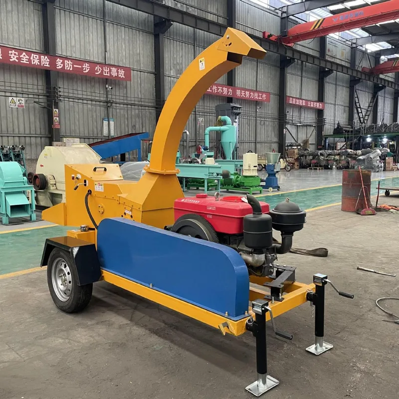Garden Shredder For Waste Wood, Scrap, Branches, And Wood Shredding Machine, Sawdust Manufacturer